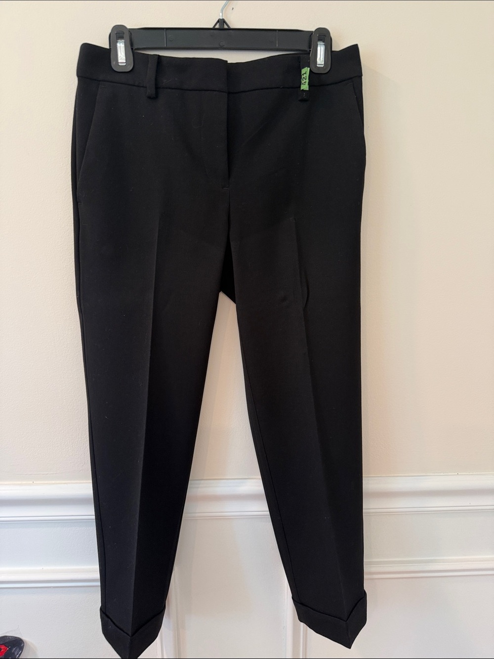 LOFT Black Slim Tailored Ankle Trousers